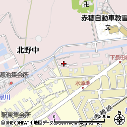 兵庫県赤穂市北野中397-244周辺の地図