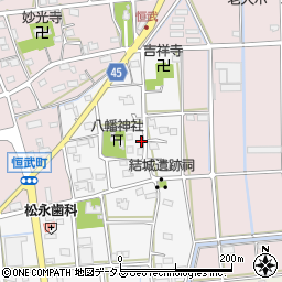 静岡県浜松市中央区貴平町1682周辺の地図