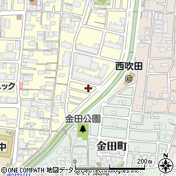 大阪府吹田市垂水町2丁目31周辺の地図