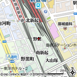 マナック株式会社　豊橋営業所周辺の地図