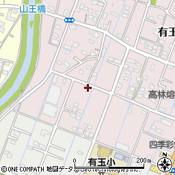 静岡県浜松市中央区有玉北町2149周辺の地図