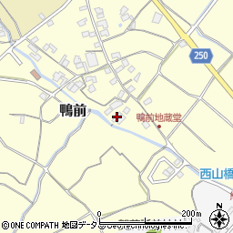 岡山県赤磐市鴨前293周辺の地図