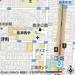 株式会社大川原製作所大阪営業所周辺の地図