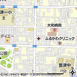 大阪府吹田市垂水町3丁目25-25周辺の地図