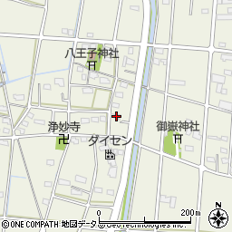 静岡県浜松市中央区豊西町1990周辺の地図