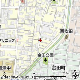 大阪府吹田市垂水町2丁目31-10周辺の地図