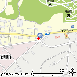 静岡県浜松市中央区舘山寺町41周辺の地図