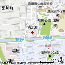 兵庫県赤穂市古浜町100周辺の地図