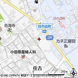 静岡県榛原郡吉田町住吉1734周辺の地図