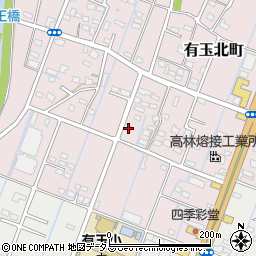 静岡県浜松市中央区有玉北町2247周辺の地図