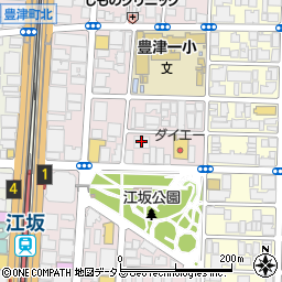 東京精密大阪営業所周辺の地図
