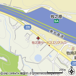 静岡県牧之原市東萩間2288-3周辺の地図
