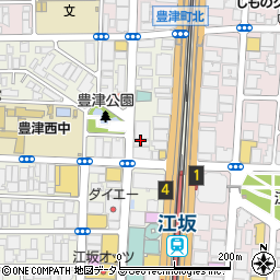 長野ポンプ株式会社大阪営業所周辺の地図