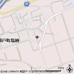 岡山県岡山市東区瀬戸町塩納799周辺の地図