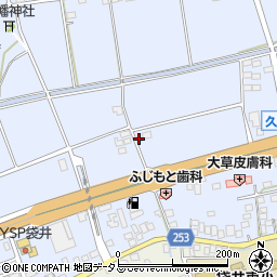 静岡県袋井市国本1962周辺の地図