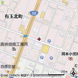 静岡県浜松市中央区有玉北町1759周辺の地図