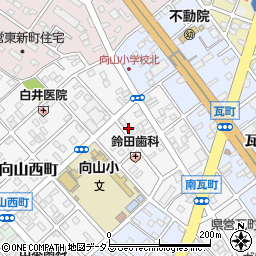 愛知県豊橋市南瓦町148周辺の地図