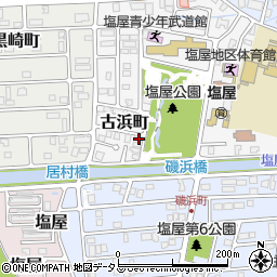 兵庫県赤穂市古浜町110周辺の地図