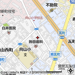 愛知県豊橋市南瓦町146周辺の地図