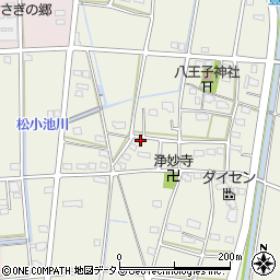 静岡県浜松市中央区豊西町2013周辺の地図
