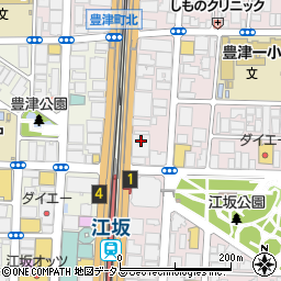 シオノギ製薬株式会社　江坂分室周辺の地図