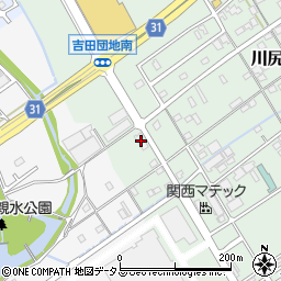 晃栄工業周辺の地図