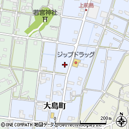 静岡県浜松市中央区大島町658周辺の地図