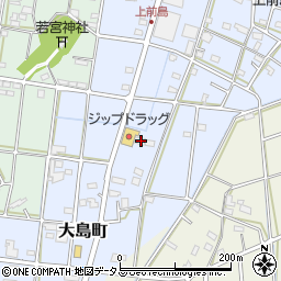 静岡県浜松市中央区大島町371周辺の地図