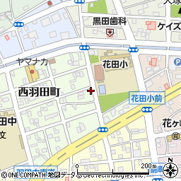 愛知県豊橋市西羽田町203周辺の地図