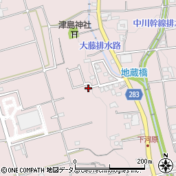静岡県磐田市大久保437-5周辺の地図