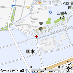 静岡県袋井市国本2315周辺の地図