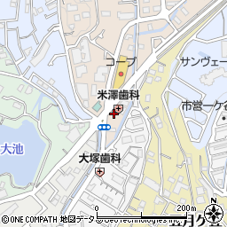 西宮新甲陽郵便局 ＡＴＭ周辺の地図