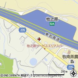 静岡県牧之原市静谷2552周辺の地図