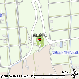 静岡県磐田市匂坂中425周辺の地図
