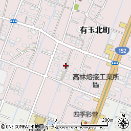 静岡県浜松市中央区有玉北町2207周辺の地図