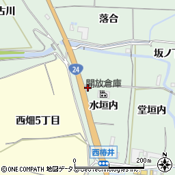 京都府木津川市山城町椿井水垣内30-1周辺の地図