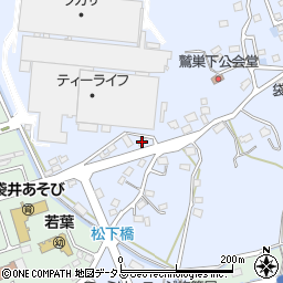 静岡県袋井市鷲巣123-11周辺の地図