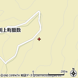 岡山県高梁市川上町臘数608周辺の地図