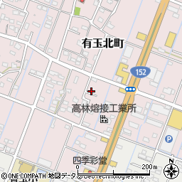 静岡県浜松市中央区有玉北町2192周辺の地図