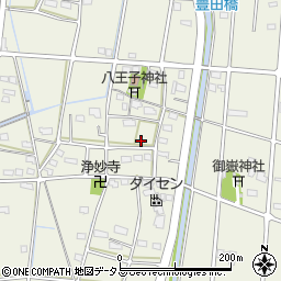 静岡県浜松市中央区豊西町2031周辺の地図