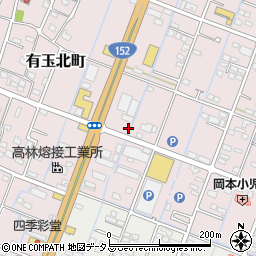 静岡県浜松市中央区有玉北町1757周辺の地図