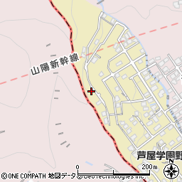 兵庫県西宮市苦楽園四番町16-27周辺の地図