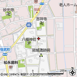 静岡県浜松市中央区貴平町1651周辺の地図