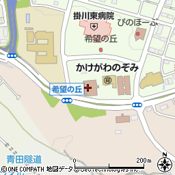 掛川市役所　健康福祉部・地域包括ケア推進課発達相談支援センター周辺の地図