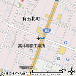 静岡県浜松市中央区有玉北町2186周辺の地図