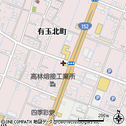 眼鏡市場　浜松有玉店周辺の地図