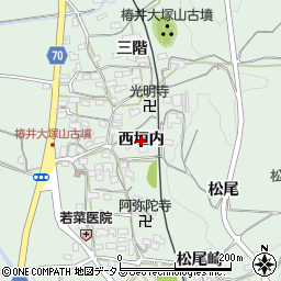 京都府木津川市山城町椿井（西垣内）周辺の地図