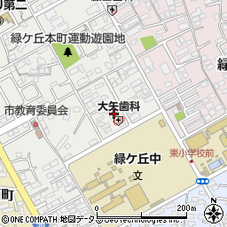 三重県伊賀市緑ケ丘本町4179周辺の地図