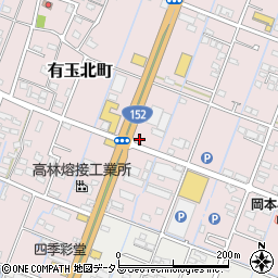 静岡県浜松市中央区有玉北町1756周辺の地図