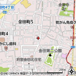 アイ薬局　金田町店周辺の地図